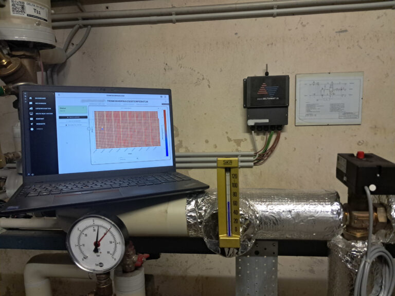 Detaillierte Analysen und interaktive Ansichten in der Delta Heat Web-App